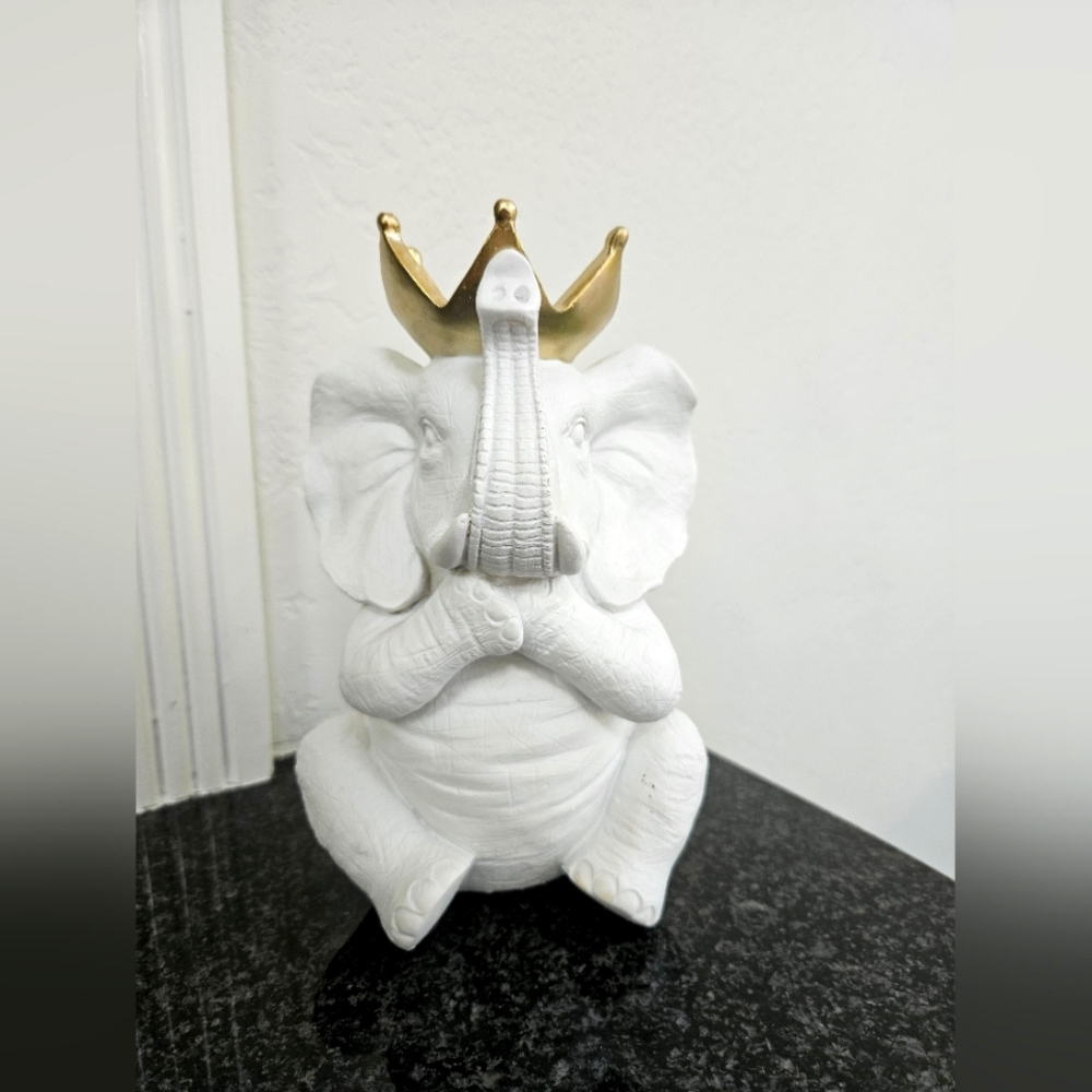 Elephant Yogi Statue